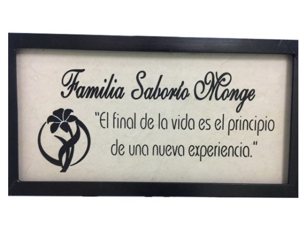 Placa en cerámica