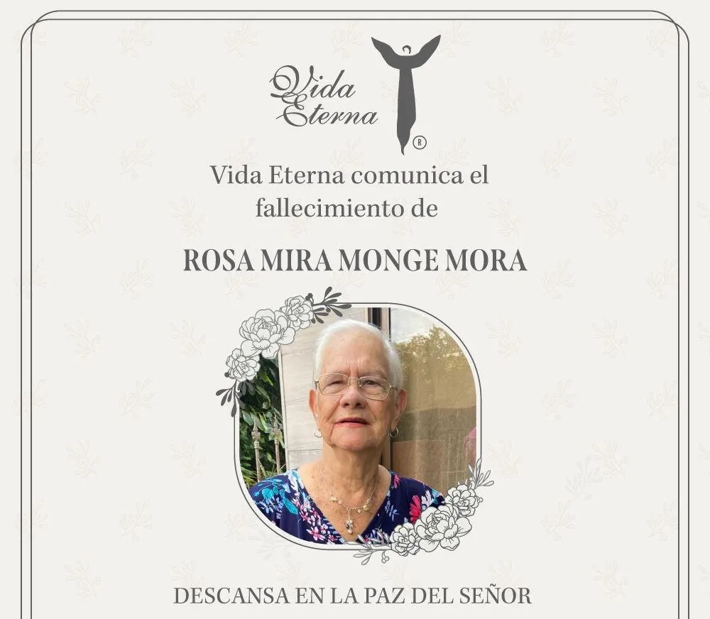 Rosa Mira Monge Mora Rosa Mira Monge Mora